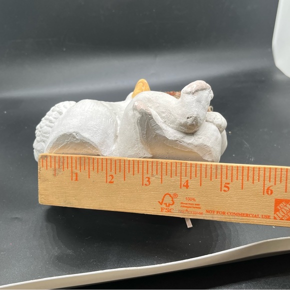 Dreamsicles Cherub with Duck Figurine Signed "Kristin" large - Picture 13 of 13